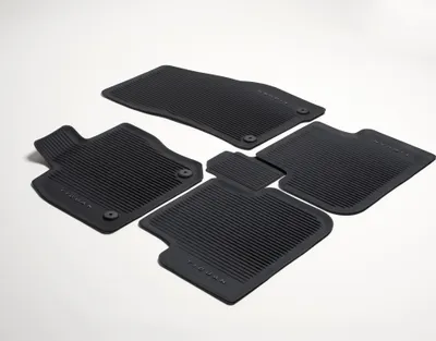 Produktbild von VW Tiguan III Gummimatten, 5 Stück, vorne und hinten, Fußmatten aus Gummi, 57106150082V