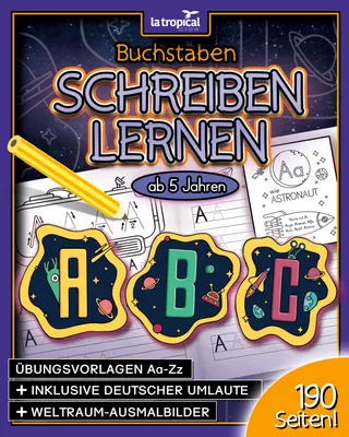 Produktbild von Buchstaben schreiben lernen ab 5 Jahren