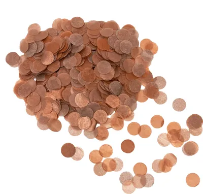 Produktbild von Oblique Unique Papier Konfetti 13 g Tischdeko für Geburtstag Party Jubiläum JGA Schuleinführung Silvester - rosé