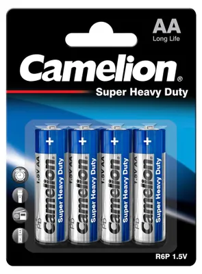Produktbild von CAMELION Batterien R6 / AA / Blau / 4er Pack