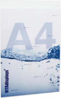Produktbild von DIN A4 Werbe-Display / hängend