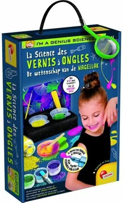 Obrázek produktu pro Génius Science - kreativní koníčky - věda o laku na nehty - LISCIANI