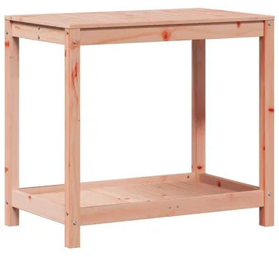 Immagine prodotto di Solidchoice - Tavolo da coltivazione con piano in legno massello di douglasia, dimensioni 82,5 x 50 x 75 cm