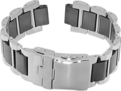 Produktbild von Jacques Lemans Uhrenarmband Edelstahl / Ceramic bicolor 1-1634F 1-1634