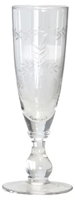 Image de Verre à champagne avec décoration