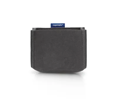Produktbild von magnetoplan Stifteköcher magnetoTray MEDIUM grau 13x10x6cm recycelter Filz mit Magneten