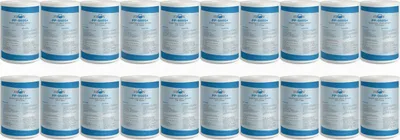 Obrázek produktu pro Bellerofonte sedimentační filtr vodní filtr meltblown filtr 5 palců 5 mikronů z polypropylenu. Odstraňuje písek, částečky rzi a suspendované nečistoty do 10 mikronů, 20 kusů
