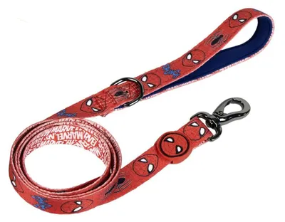 Zdjęcie produktu dla Smycz dla psa Spider-Man czerwona