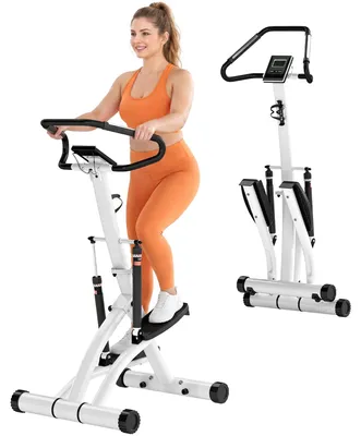 Produktbild von SPORTNOW Stepper mit Handgriff Fitness Heimtrainer mit LCD-Anzeige für Zuhause