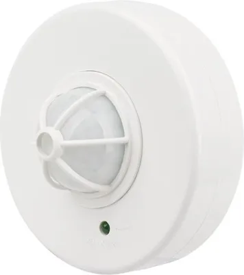 Produktbild von PIR Bewegungssensor 360º Deckenmontage 3-6m Reichweite 300W LED 1200W Glühlampe Höhe 5.8cm Ø 12cm