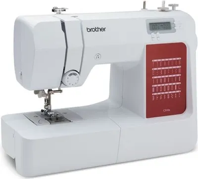 Zdjęcie produktu dla Maszyna do szycia BROTHER CS10s, Elektroniczna, 40 ściegów, Automatyczny nawlekacz igły, Ekran LCD, 5 Automatycznych dziurek na guziki