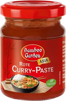 Produktbild von B.G. Curry-Paste rot 125g