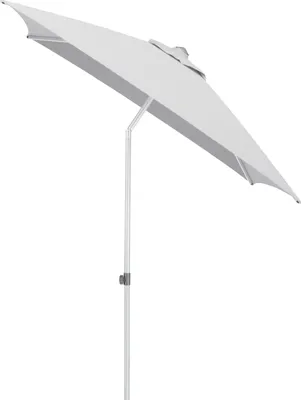 Produktbild von KETTLER Easy Push Schirm 200x200 cm, UPF 50+, silber/ hellgrau, Aluminium/Polyester mit PolyurethanBeschichtung