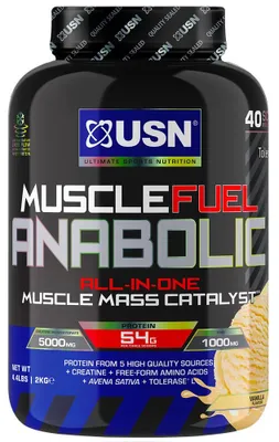 Obrázok produktu pre USN Muscle Fuel Anabolic - 2000g plechovka Vanilka