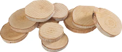 Produktbild von VBS Rindenscheiben "Rund", Ø ca. 3-4 cm, 10 Stück