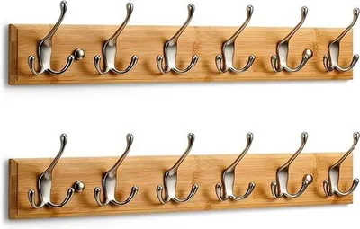 Produktbild von Wandhaken 90x30x22cm Holz