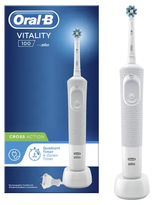 Immagine prodotto di Oral-B Vitality 100 Astuccio appendibile bianco