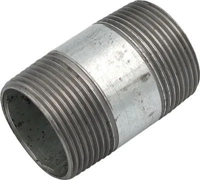 Produktbild von Rohrdoppelnippel 1 1/4 Zoll x 60 mm DN32 Rohrnippel verzinkt