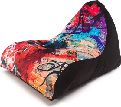 Produktbild von Ecopuf - Sitzsack Bodenkissen Bean Bag, 90 x 80 cm, Emma Fantasia Dg57-nc14