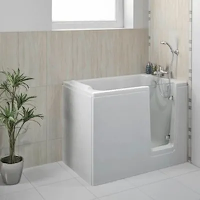 Produktbild von DEEP Sitzwanne mit Tür/Seniorenwanne 121x65cm  Ausführung Rechts