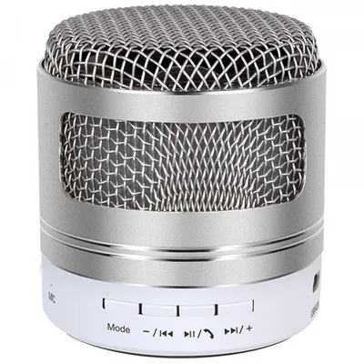 Obrázok produktu pre Verk 06198 LED Mini Bluetooth reproduktor, 3 W, strieborná