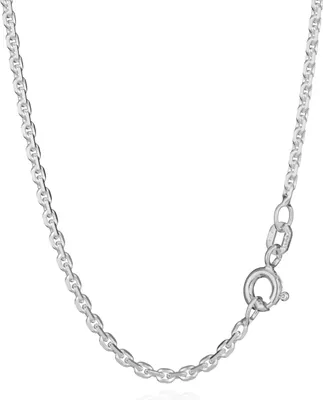 Produktbild von 45cm Ankerkettte diamantiert 925 Sterling Silber Collier 1,90mm Breit Halskette