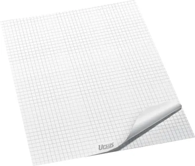 Image de Ursus Basic 036441 Bloc-notes - 68 x 99 cm, à carreaux, 80 g, 20 flles