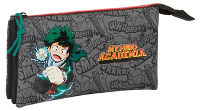 Imagen del producto de Estuche triple de "My Hero Academia"