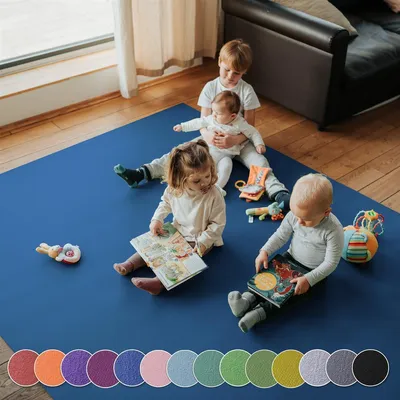 Produktbild von Krabbelmatte SanoSoft XXL 180x200cm Blau