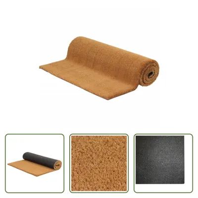 Zdjęcie produktu dla The Living Store Naturalna wycieraczka 100x200 cm Tuftowane włókno kokosowe