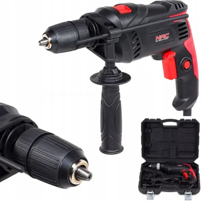 Produktbild von Hammerbohrer NAC 800W IDE80-B-PT, 2 Geschwindigkeiten, Bohren in Holz, Metall und Beton, hohe Leistung