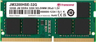 Produktbild von Transcend JetRAM DDR4 3200 32GB SO-DIMM