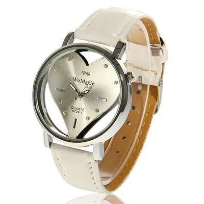Image de Montre WH-142 Blanche - Élégance et Modernité pour Femmes KP142