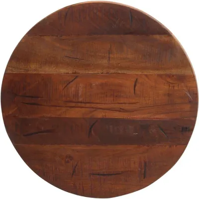 Produktbild von Runde Tischplatte aus Massivholz Ø 50x2,5 cm