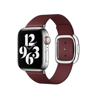 Produktbild von Uhrband Apple Watch Apple MY632ZM/A            40 mm Haut Granatrot