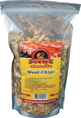 Produktbild von Räucherholz Wood-Chips Mandel 1kg