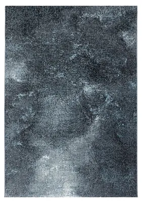 Zdjęcie produktu dla Dywankowa chodnik do salonu, kolor niebieski, wymiary 80x150 cm, wzór ombre
