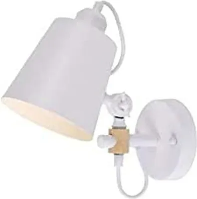 Zdjęcie produktu dla Lampa ścienna EDM vintage biała E27