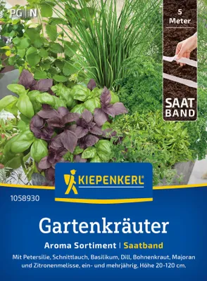 Artikelbild 2 von 'Gartenkräuter Aroma Sortiment (Saatband)' aus der Kategorie Kräutersamen