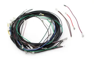 Produktbild von Kabelbaum mit Schaltplan von AKA Electric für Simson Vogelserie KR51/1, KR51/2, SR4-2, SR4-3, SR4-4