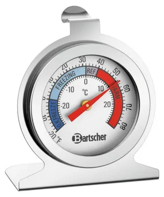 Obrázok produktu pre Bartscher 292048 Bartscher A300 Gefrier- & Kühlschrankthermometer silber