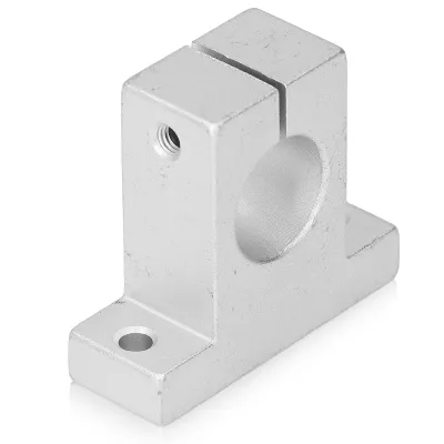 Image de Support de rail linéaire,Support de rail en aluminium,Support d'arbre de rail,Support de rail de mouvement,Support d'arbre vertical,Support de serrage de rail