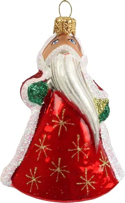 Obrázek produktu pro Skleněná figurka Santa mini