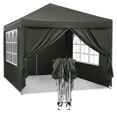 Produktbild von Pavillon – Gartenpavillon – Partyzelt – Gartenzelt – Pop-up-System – Stabil – Faltbar – Wasserdicht