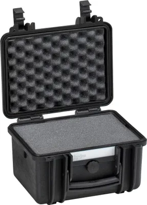 Produktbild von Explorer Cases 2717HL.B Transportkoffer mit Schaumstoff schwarz 276x200x170 mm
