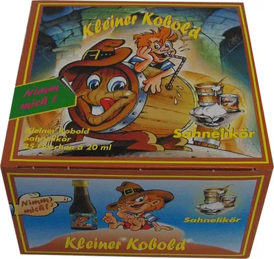 Produktbild von Kleiner Kobold Sahnelikör (25 x 0,02L)