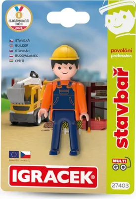 Obrázek produktu pro Igráček MultiGO Stavbař - figurka