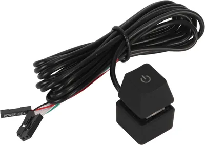 Obrázek produktu pro 6.6ft tlačítko napájení PC se 7 barevnými modrými spínači Mechanické klávesy Externí vypínač pro stolní PC