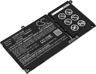 Produktbild von Akku für Dell Vostro 14 5402 V4I5003W Li-Ion 11,25 Volt 3450 mAh schwarz.