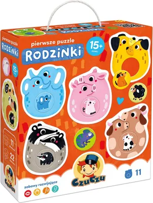 Immagine prodotto di Czuczu Pierwsze puzzle Rodzinki 94065